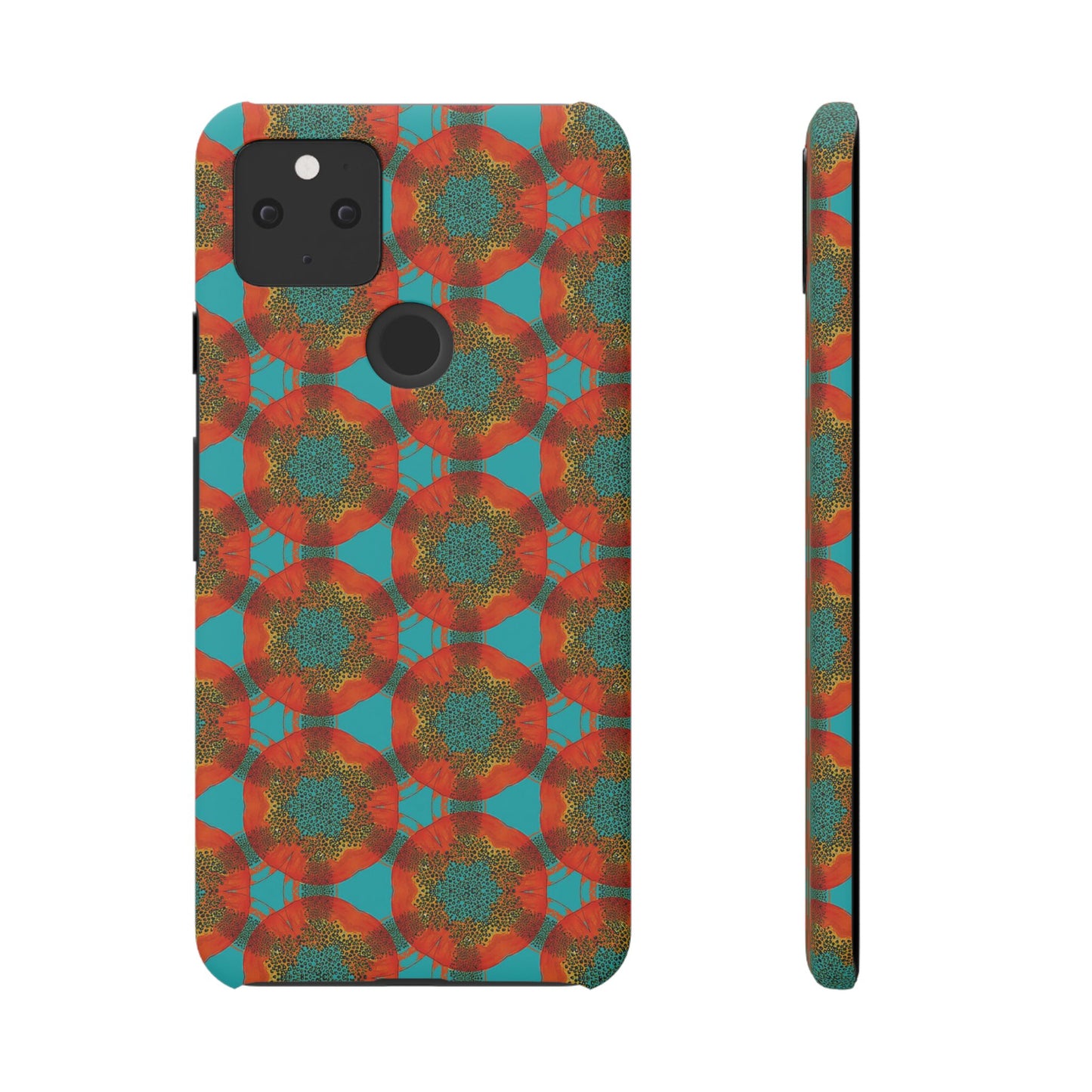 Snap Phone Case - Papaya Watercolor