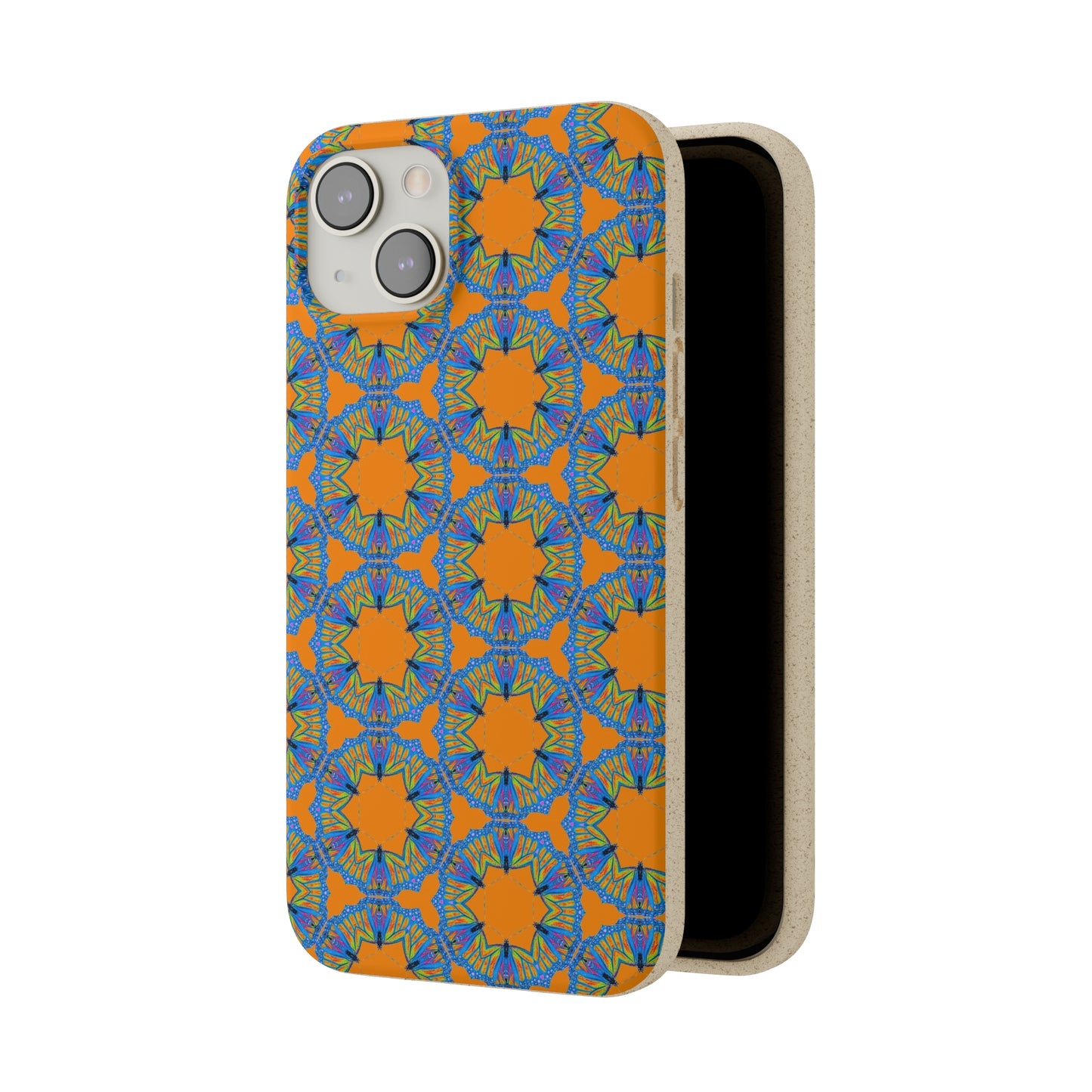 Biodegradable Phone Case - Butterfly Mandala