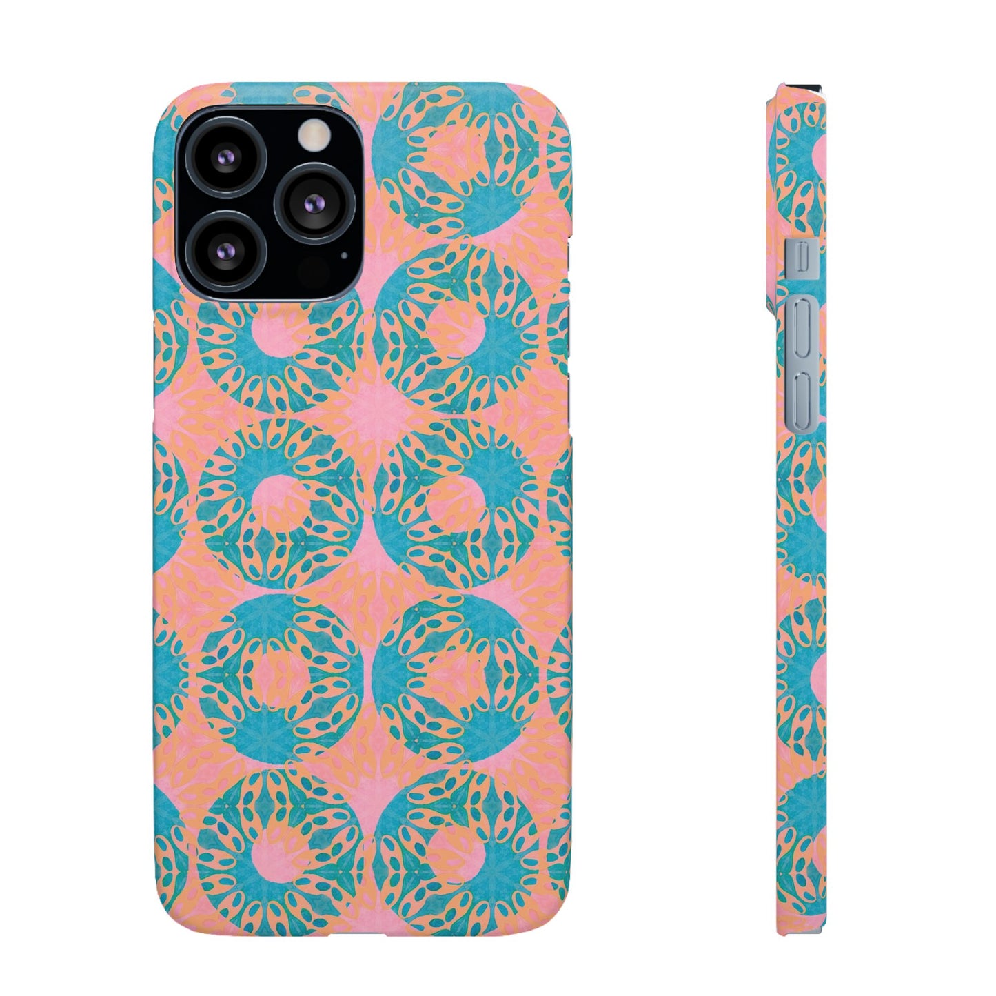 Snap Phone Case - Strawberry Donut