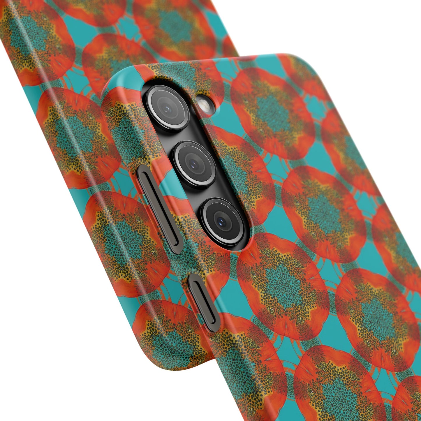 Snap Phone Case - Papaya Watercolor