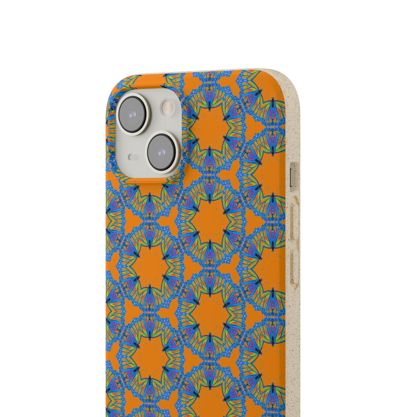 Biodegradable Phone Case - Butterfly Mandala