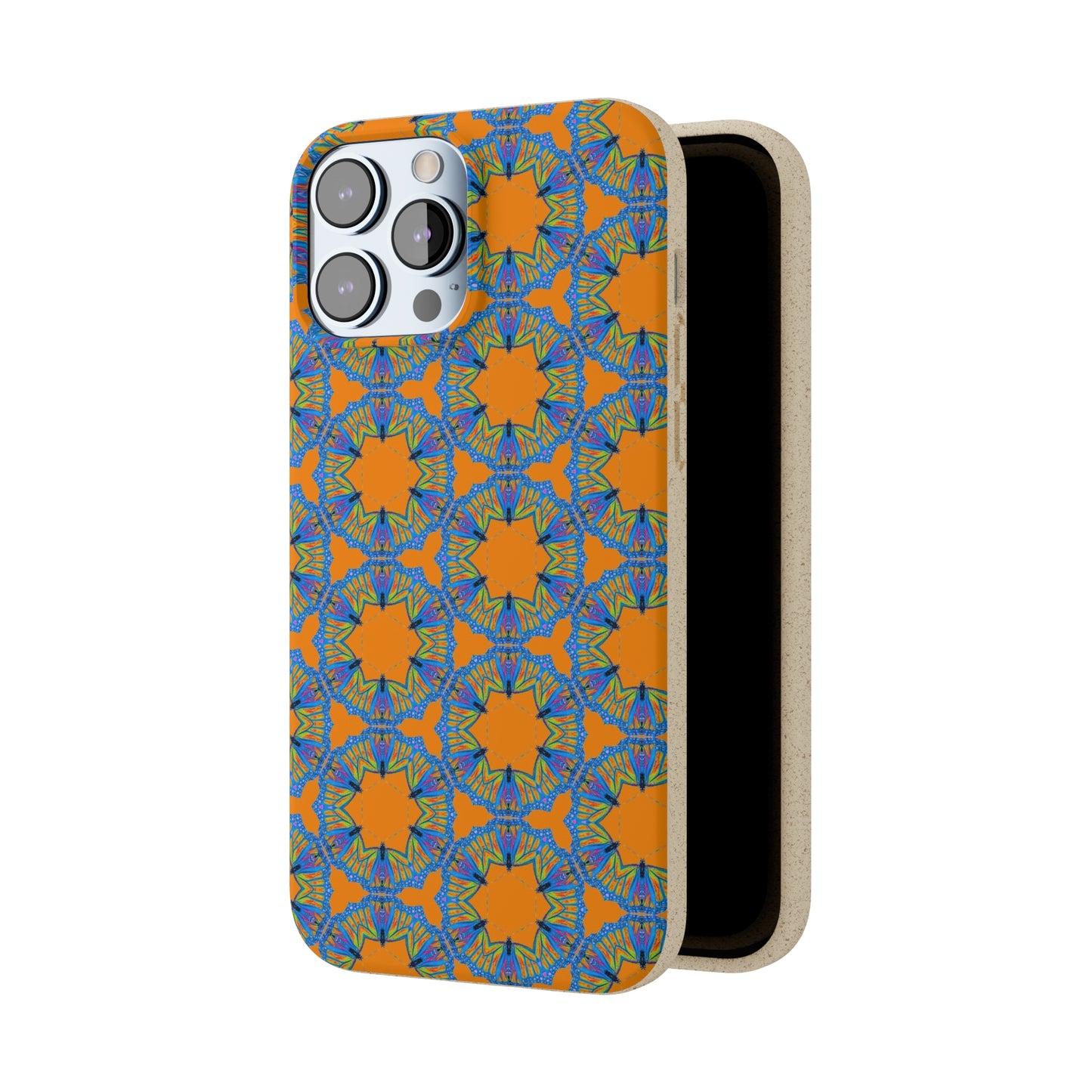 Biodegradable Phone Case - Butterfly Mandala