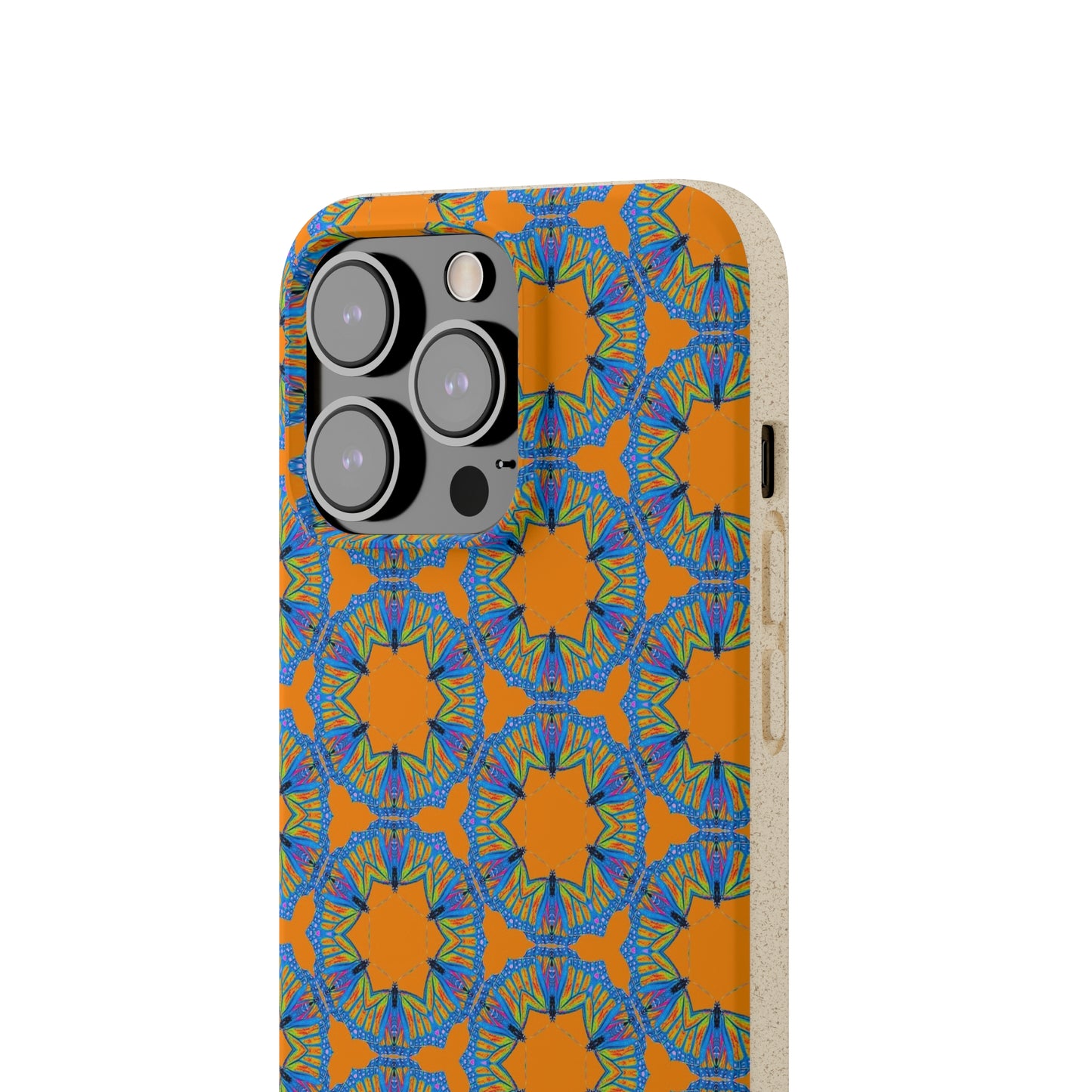 Biodegradable Phone Case - Butterfly Mandala