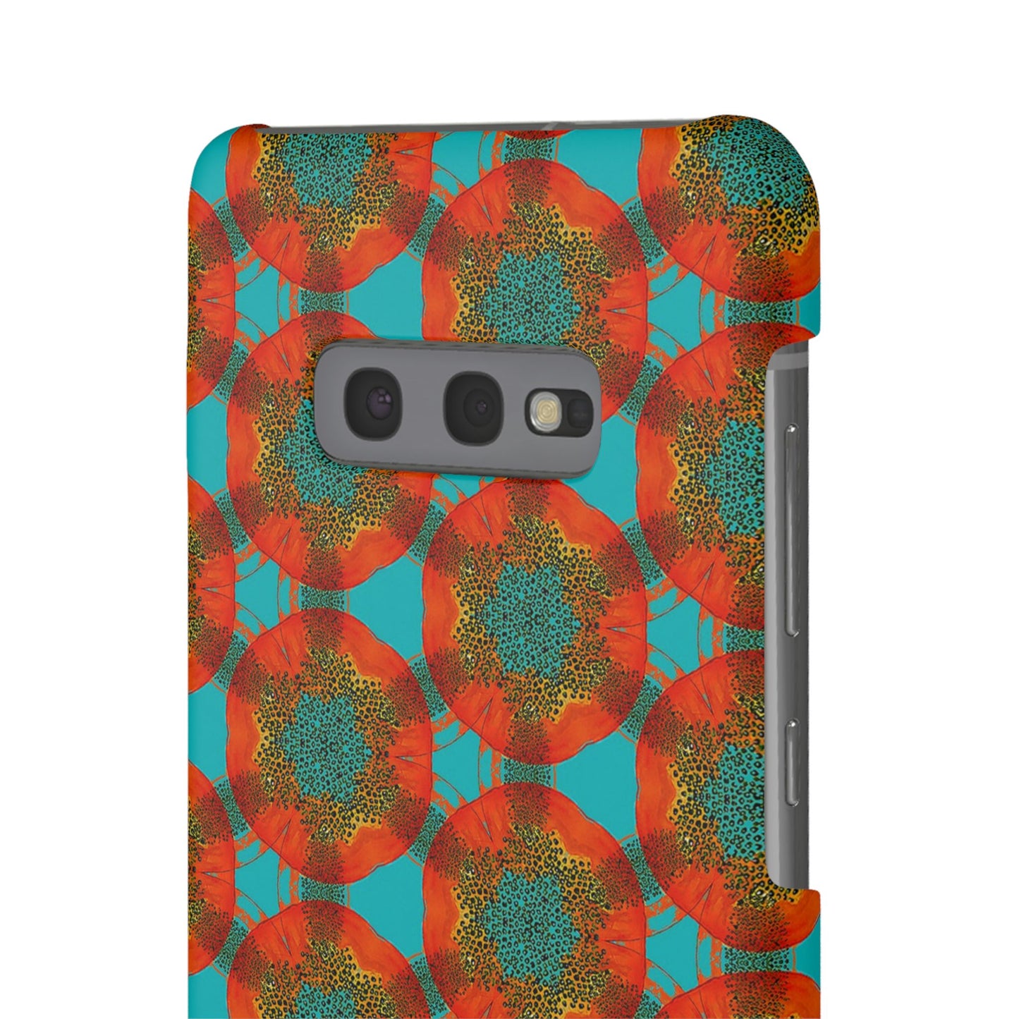 Snap Phone Case - Papaya Watercolor