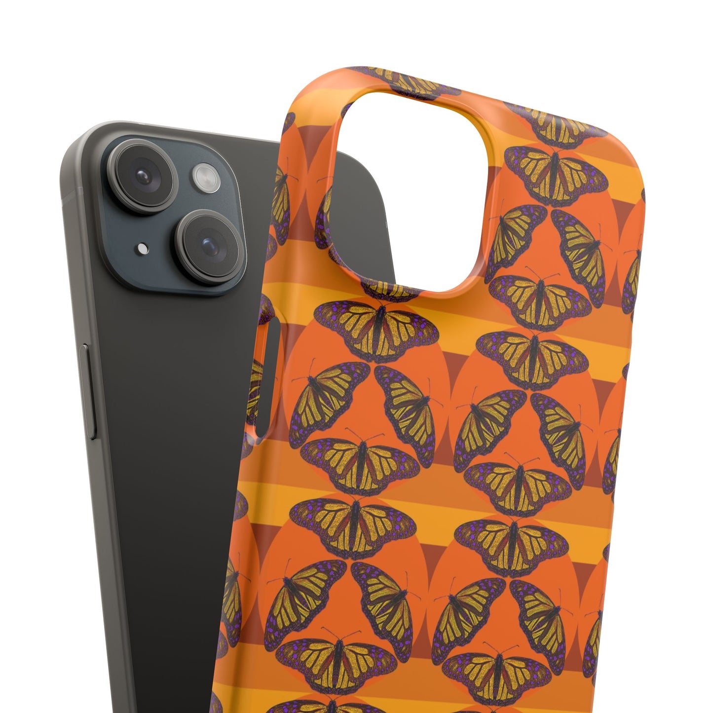 Snap Phone Case - Butterfly Sunset