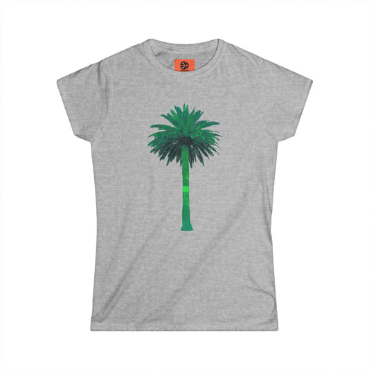 Women's Softstyle Tee - Palm Tree