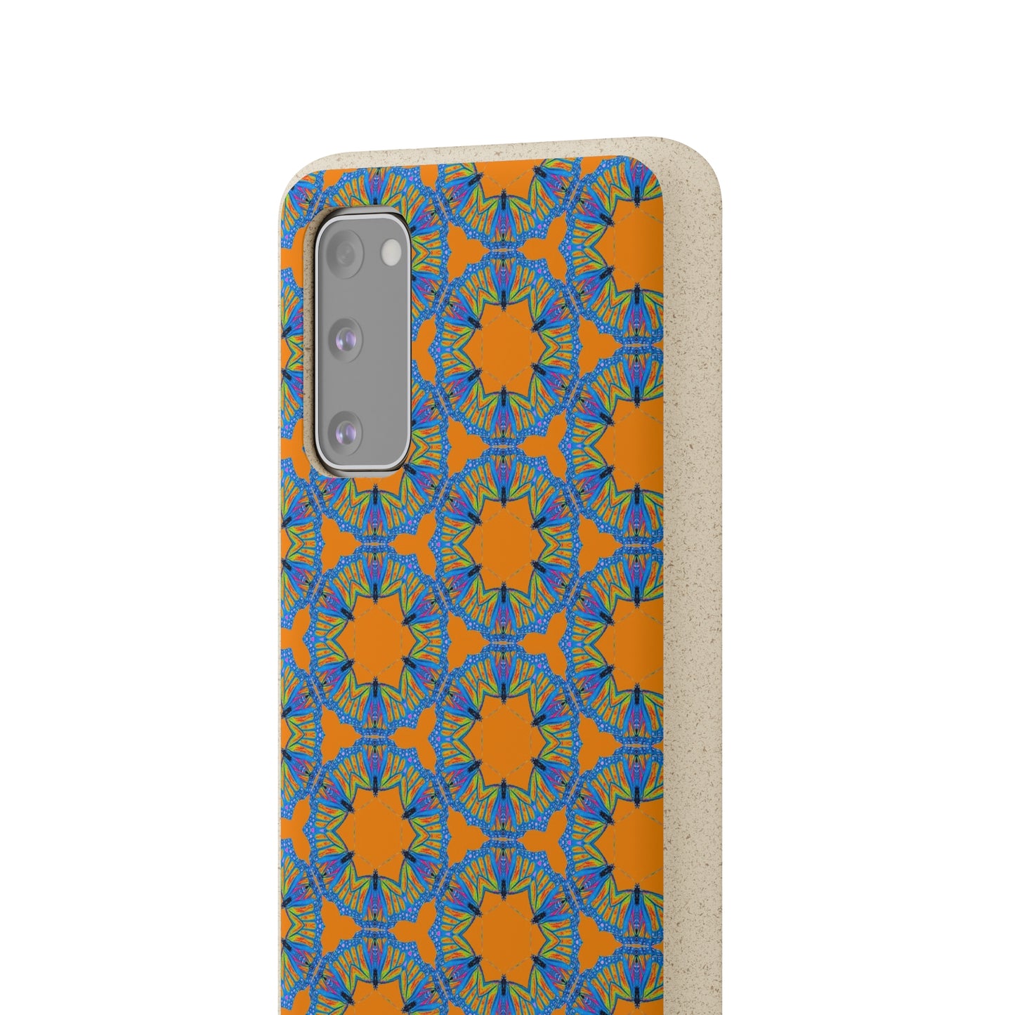 Biodegradable Phone Case - Butterfly Mandala