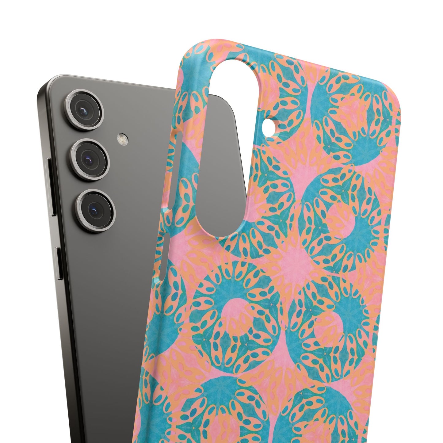 Snap Phone Case - Strawberry Donut