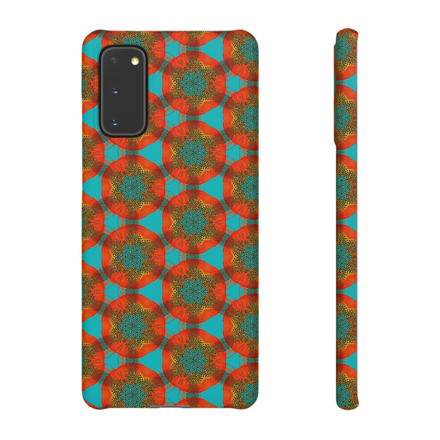 Snap Phone Case - Papaya Watercolor