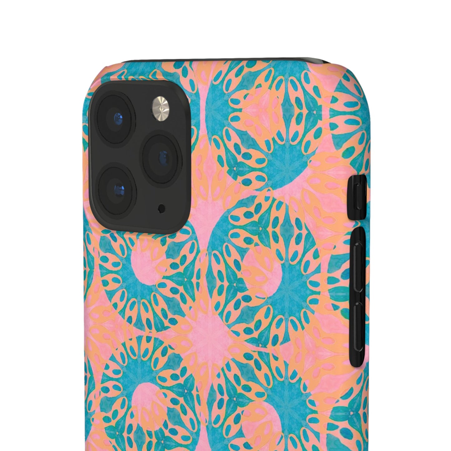 Snap Phone Case - Strawberry Donut