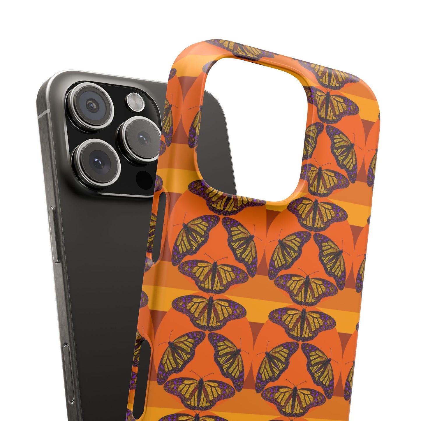 Snap Phone Case - Butterfly Sunset