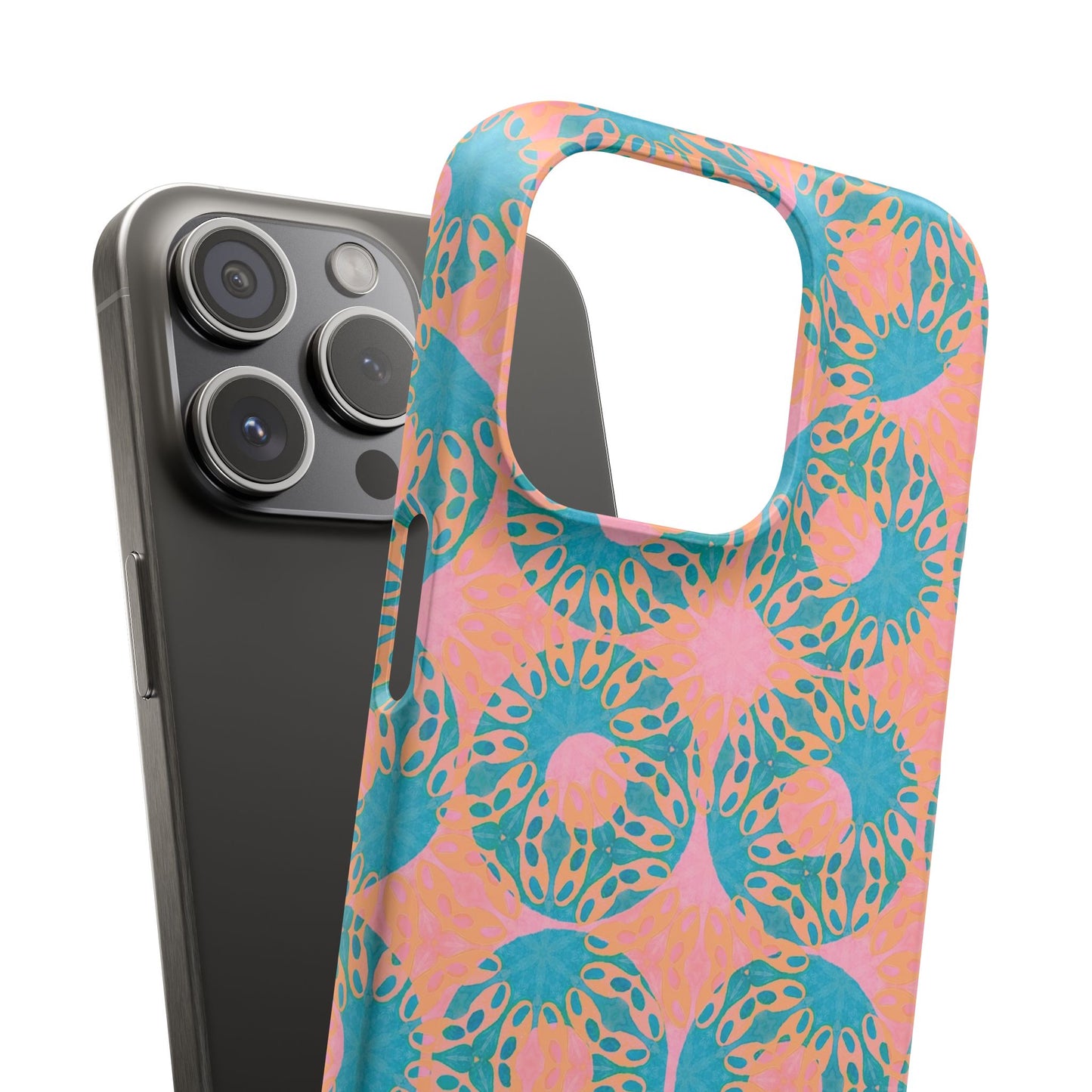Snap Phone Case - Strawberry Donut