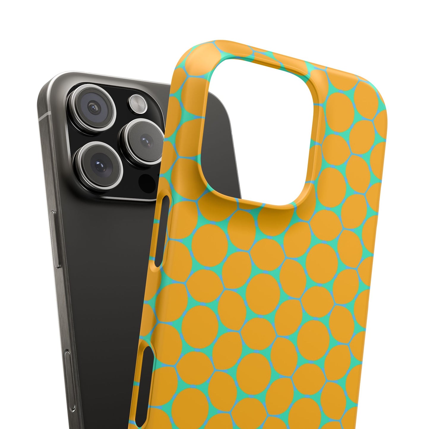 Snap Phone Case - Lemon Bubbles