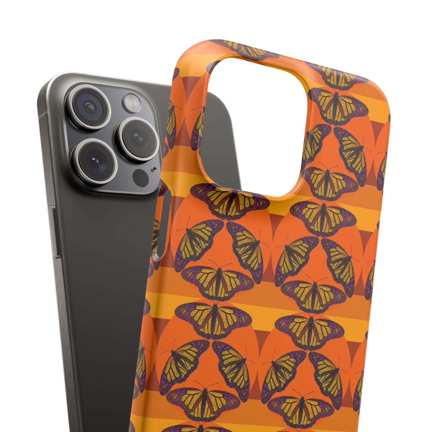 Snap Phone Case - Butterfly Sunset