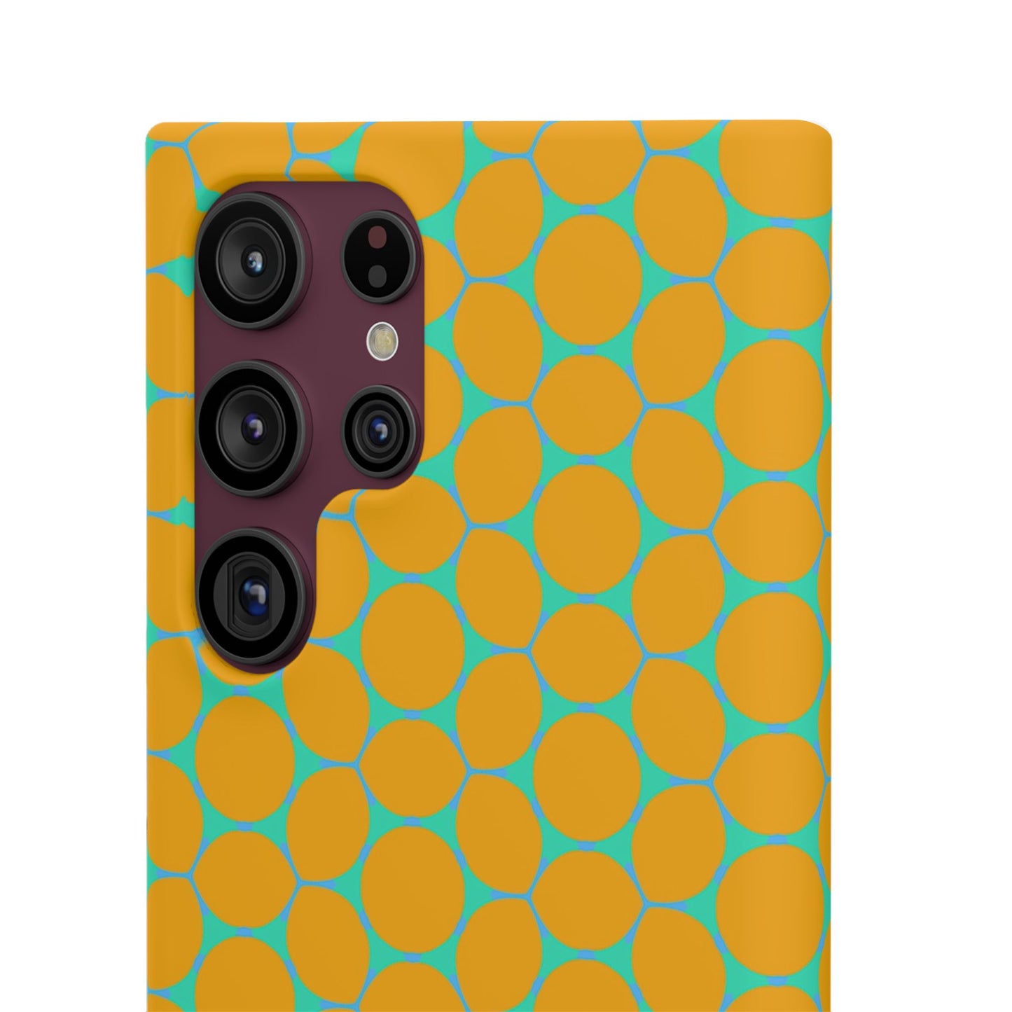 Snap Phone Case - Lemon Bubbles