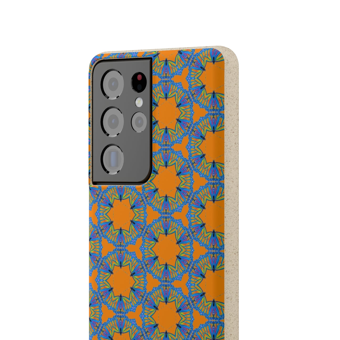 Biodegradable Phone Case - Butterfly Mandala