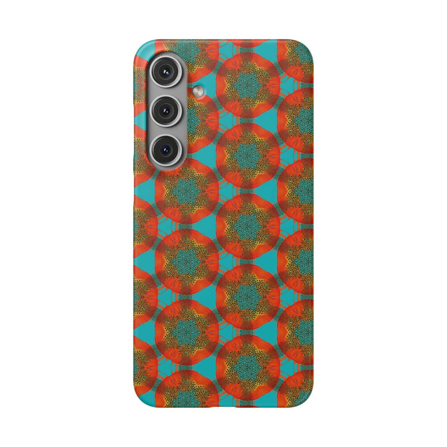 Snap Phone Case - Papaya Watercolor