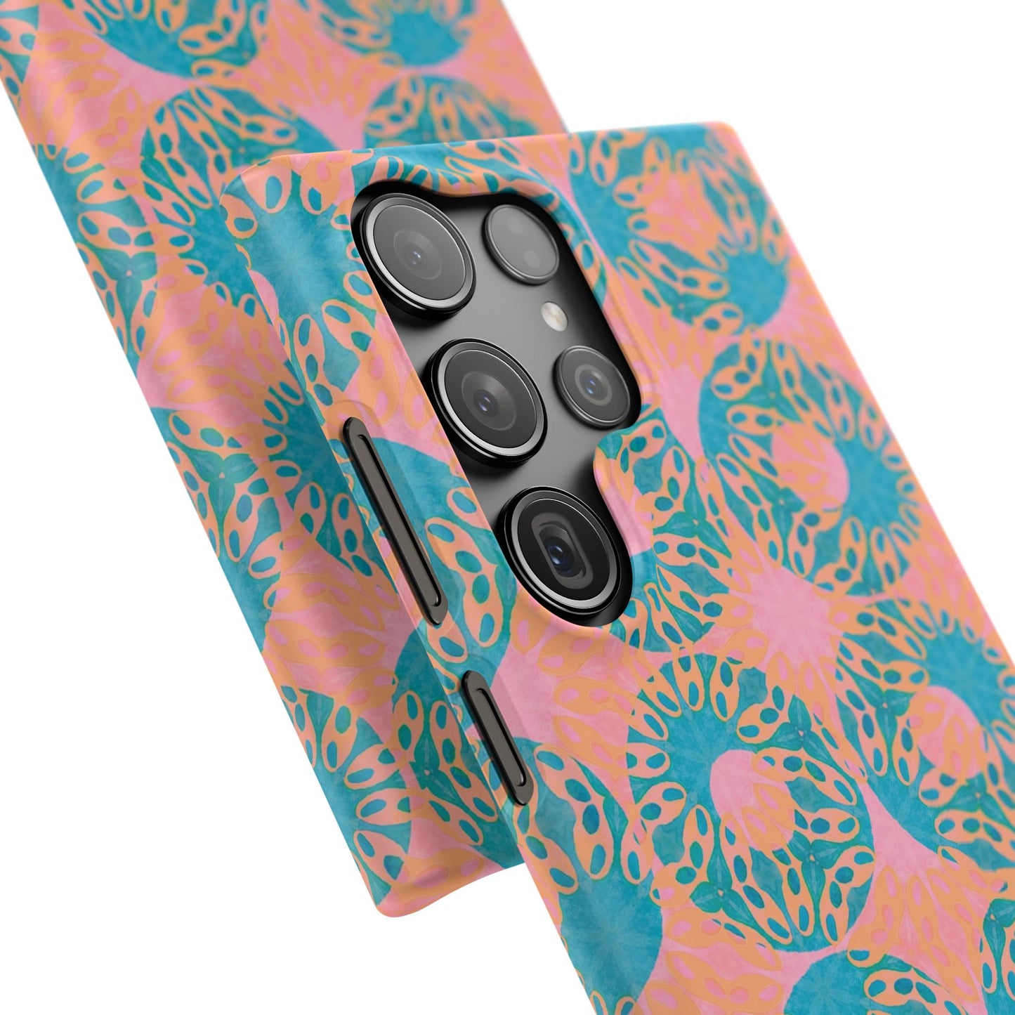 Snap Phone Case - Strawberry Donut