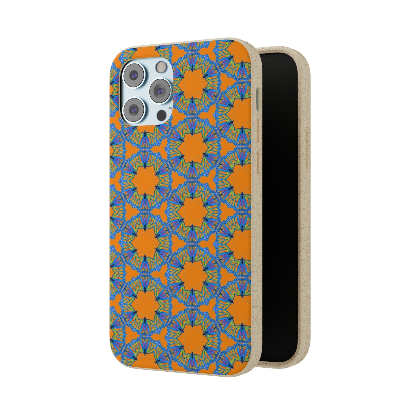 Biodegradable Phone Case - Butterfly Mandala