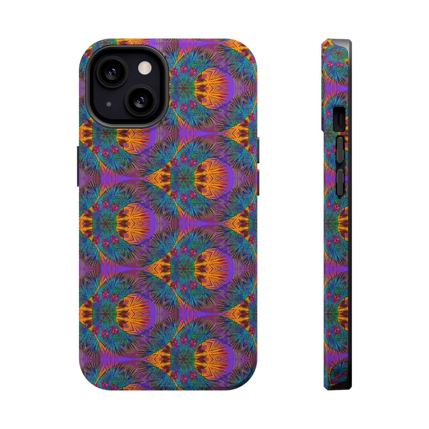 Magnetic iPhone Case - Fuzzy Donut Flower