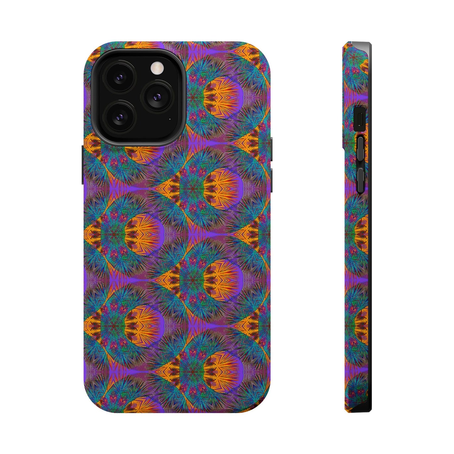 Magnetic iPhone Case - Fuzzy Donut Flower