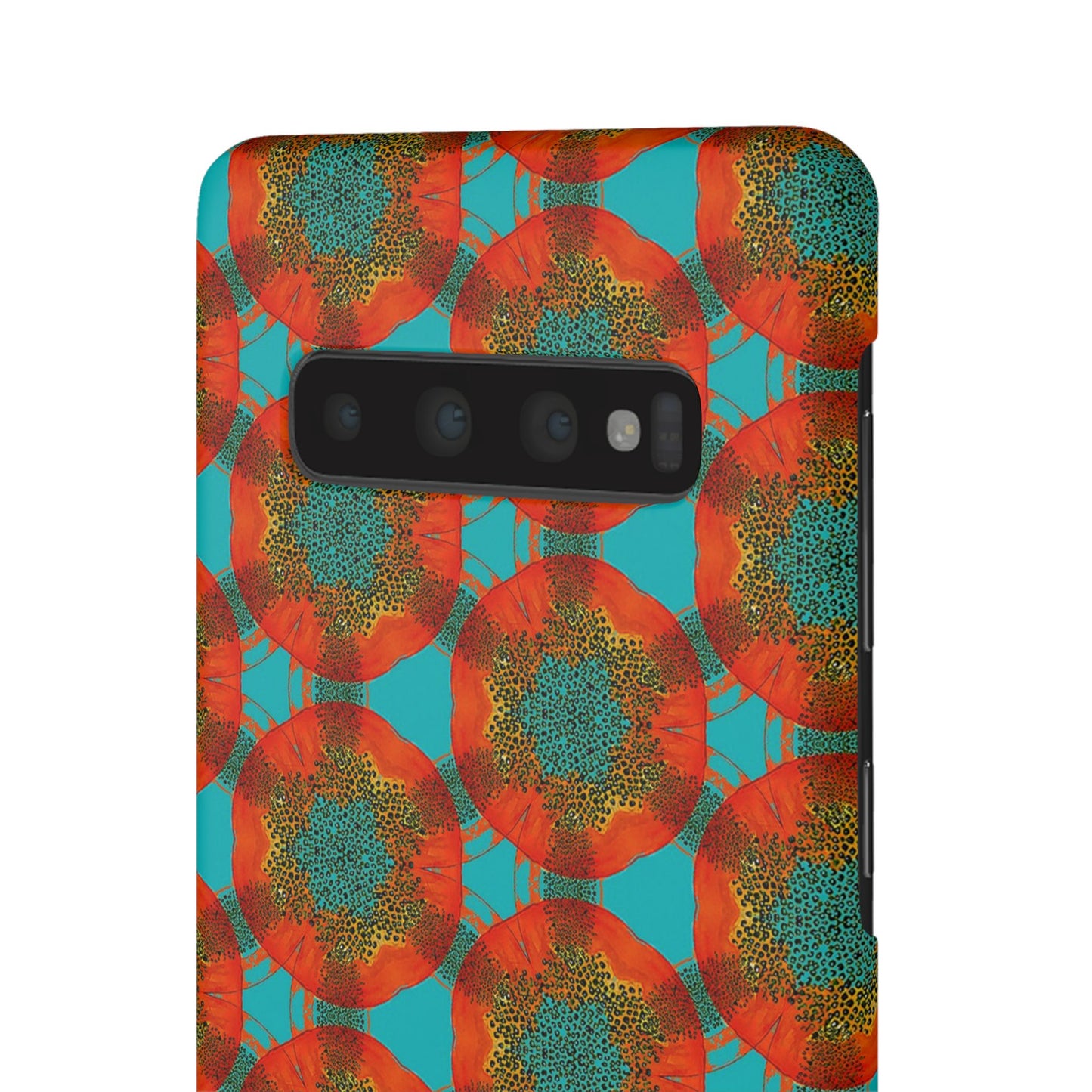 Snap Phone Case - Papaya Watercolor