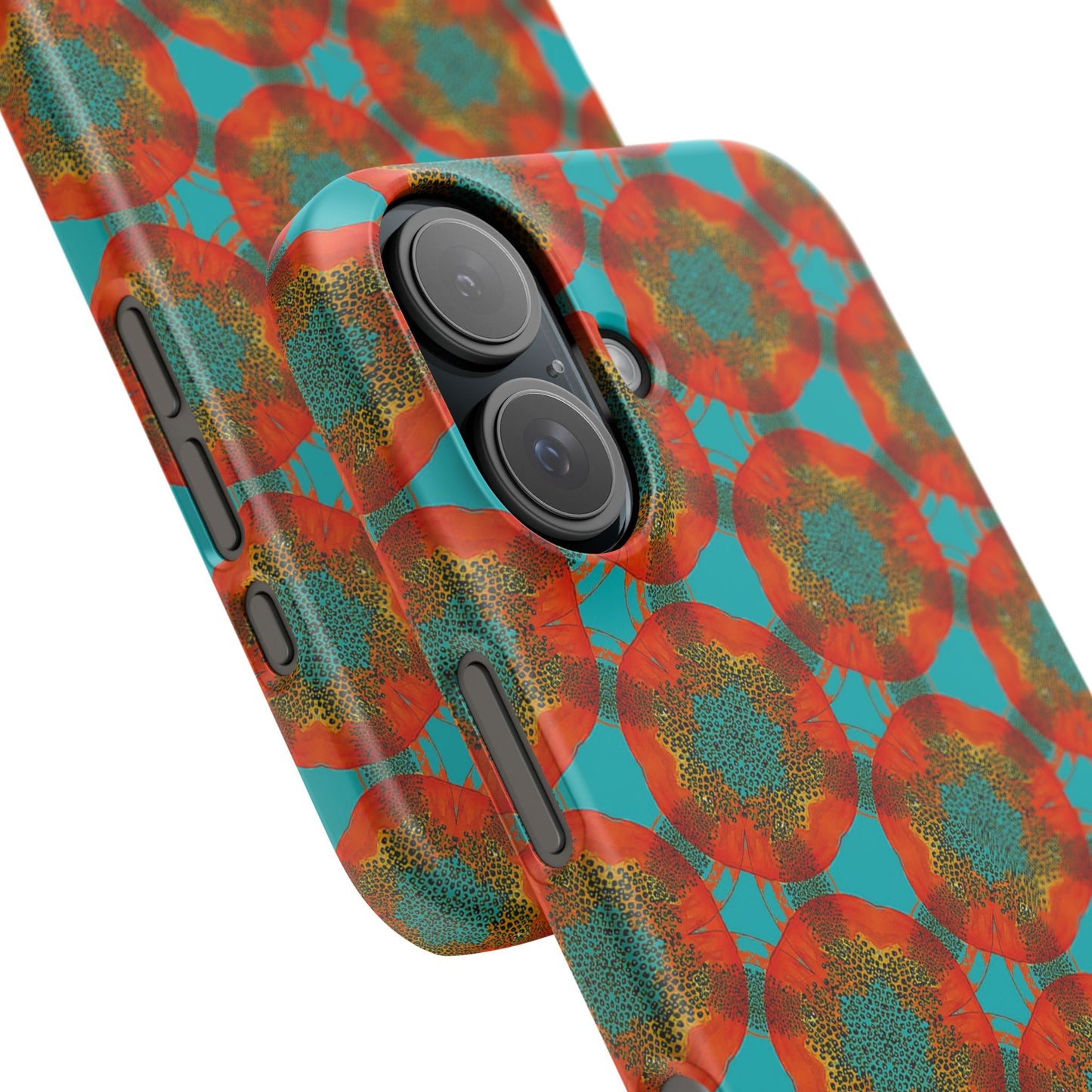Snap Phone Case - Papaya Watercolor