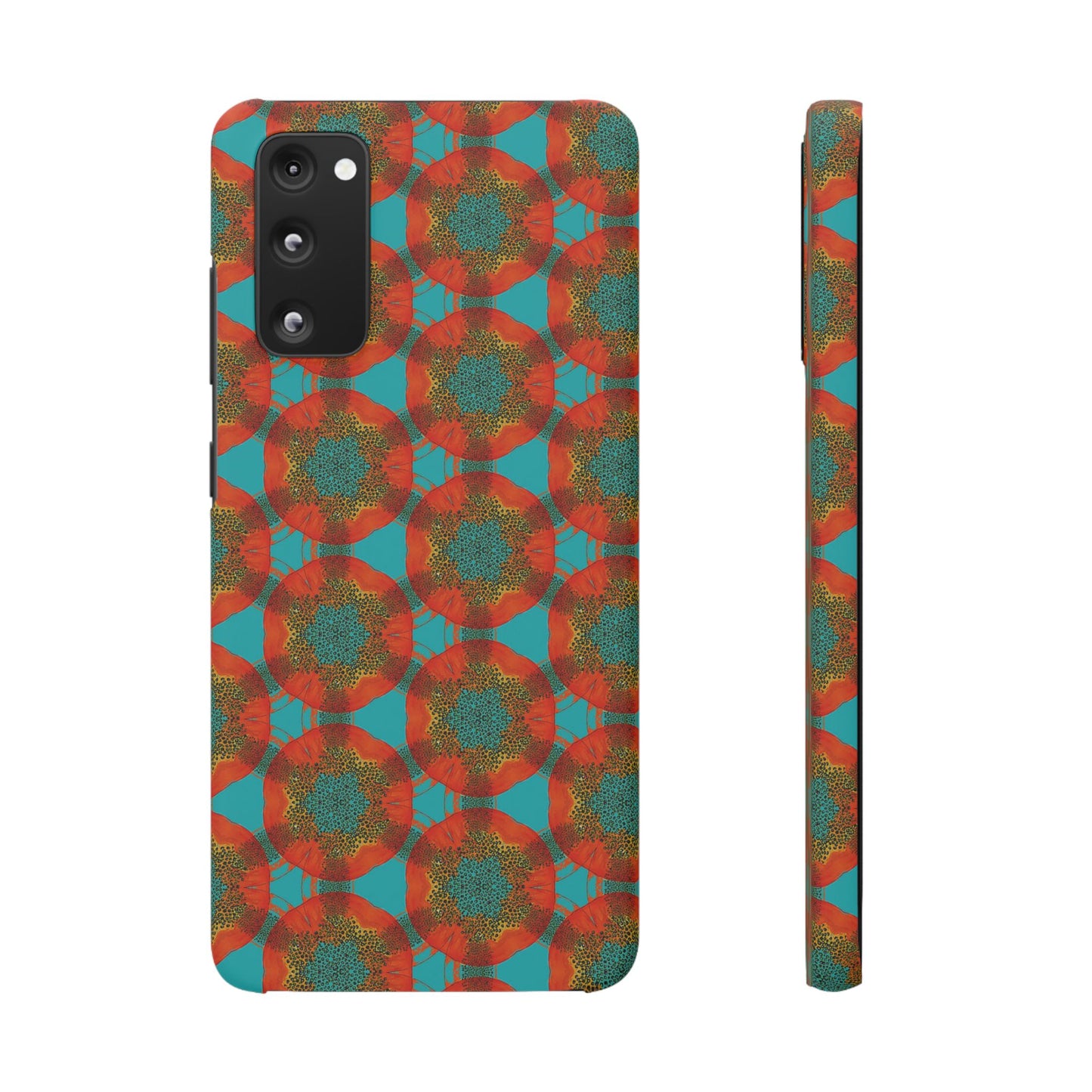 Snap Phone Case - Papaya Watercolor