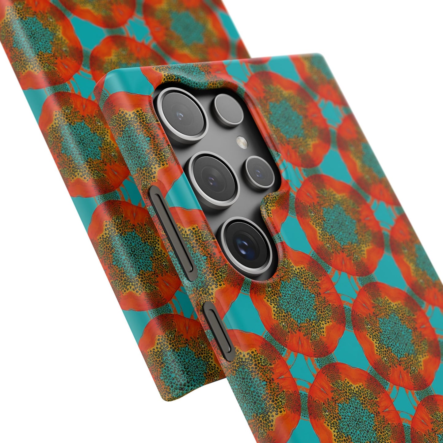 Snap Phone Case - Papaya Watercolor