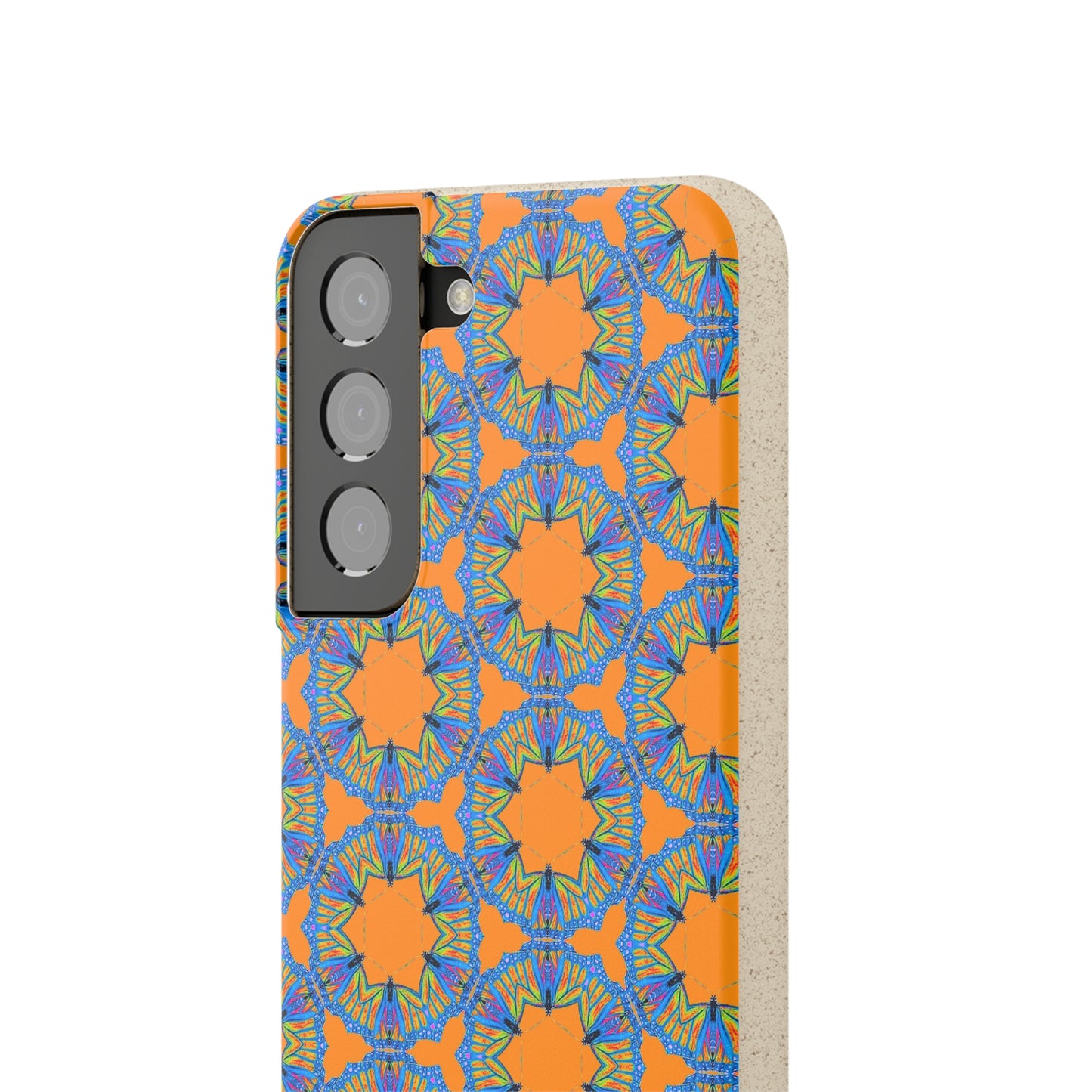 Biodegradable Phone Case - Butterfly Mandala