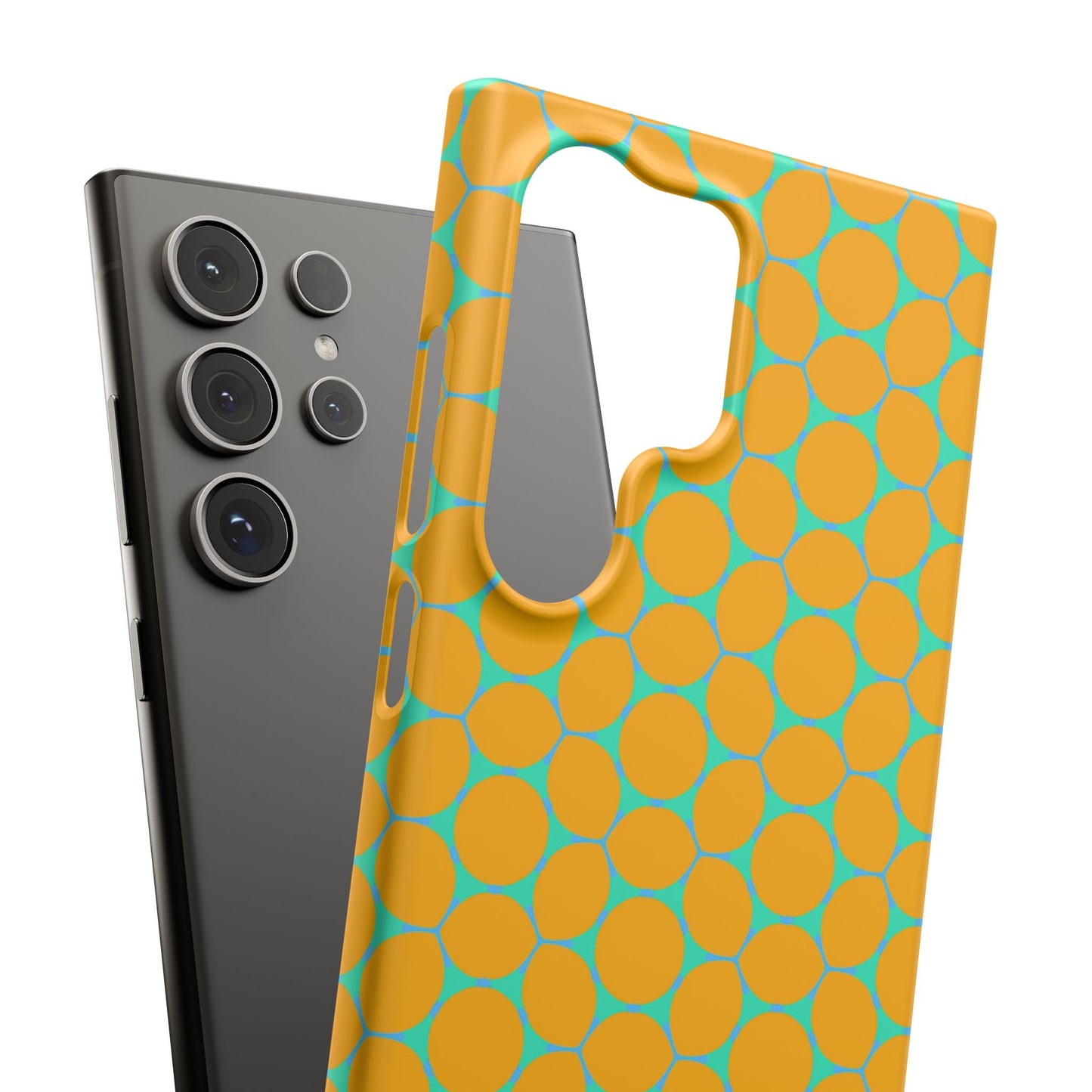 Snap Phone Case - Lemon Bubbles