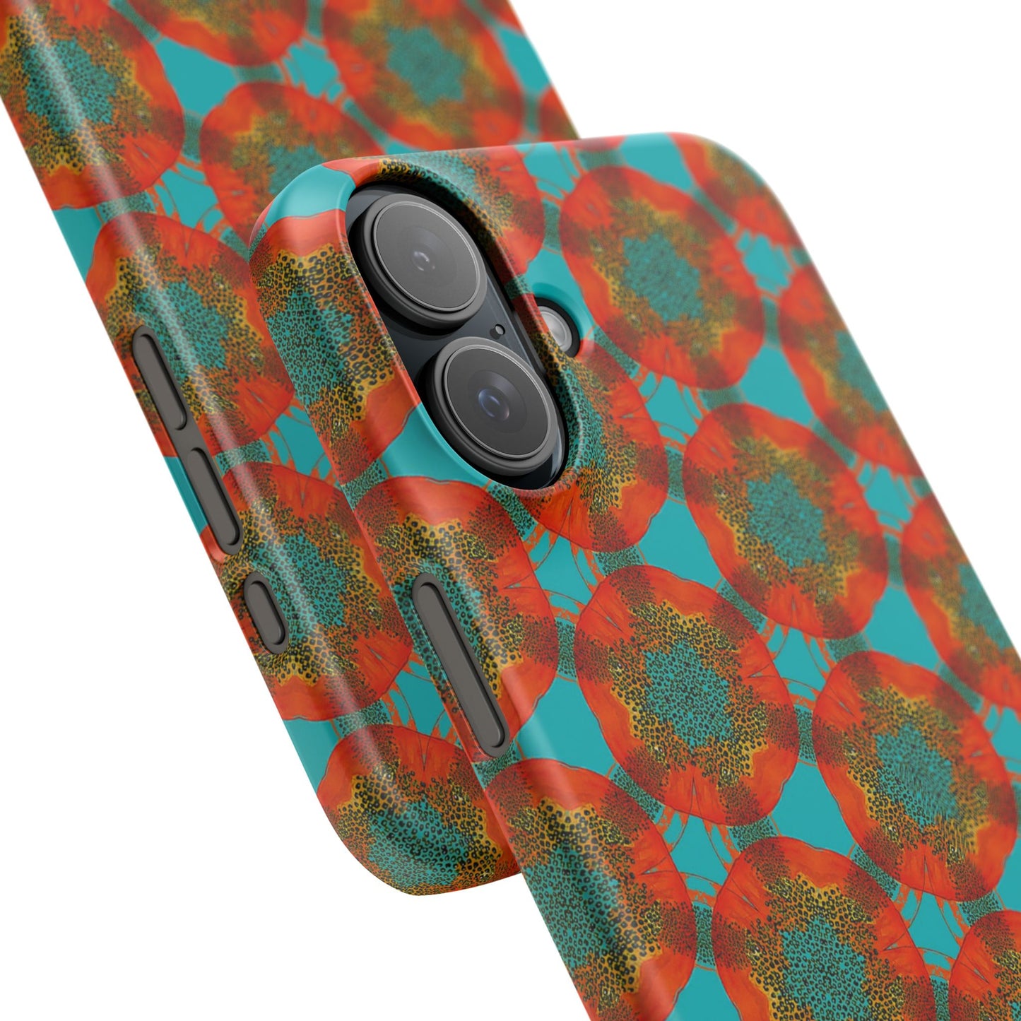 Snap Phone Case - Papaya Watercolor