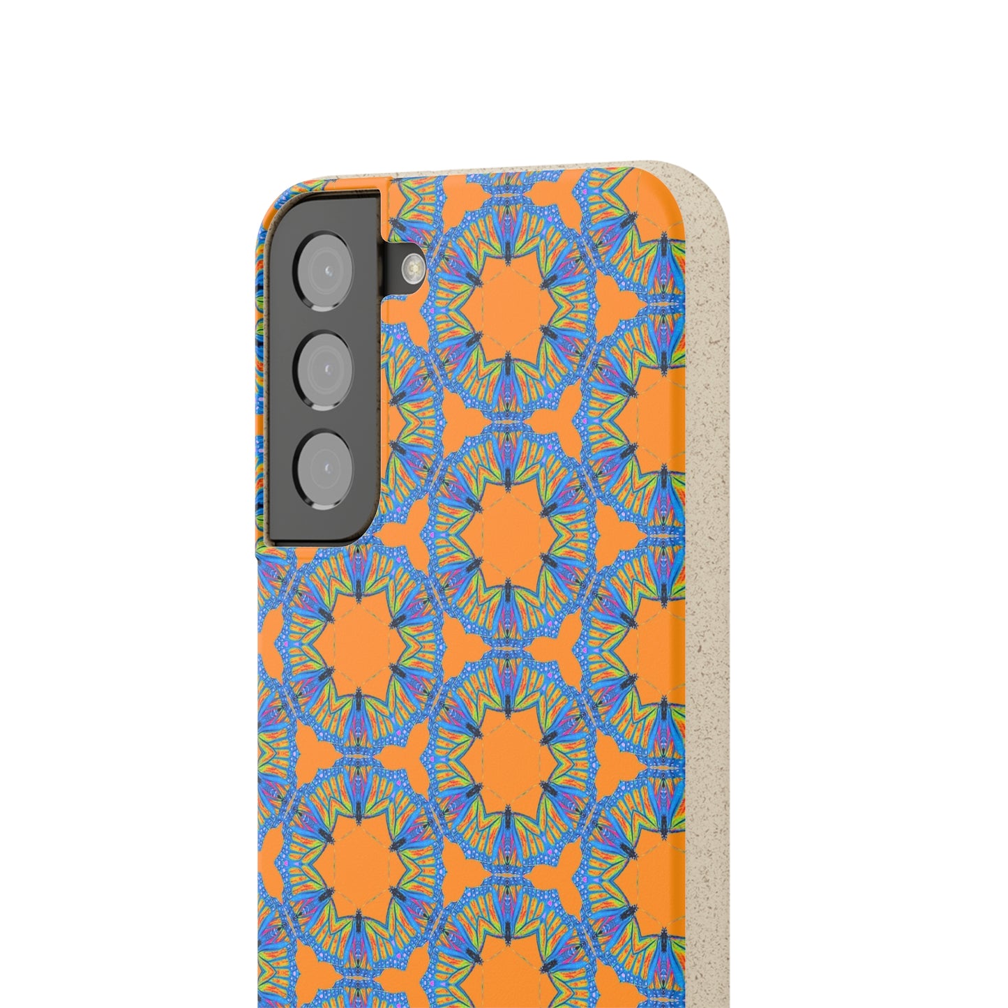 Biodegradable Phone Case - Butterfly Mandala
