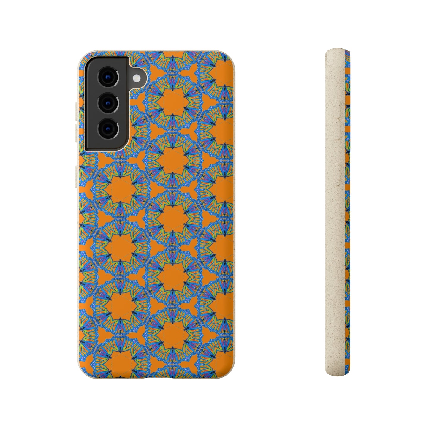 Biodegradable Phone Case - Butterfly Mandala