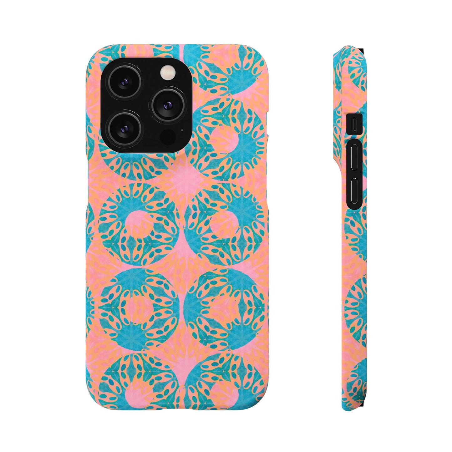 Snap Phone Case - Strawberry Donut