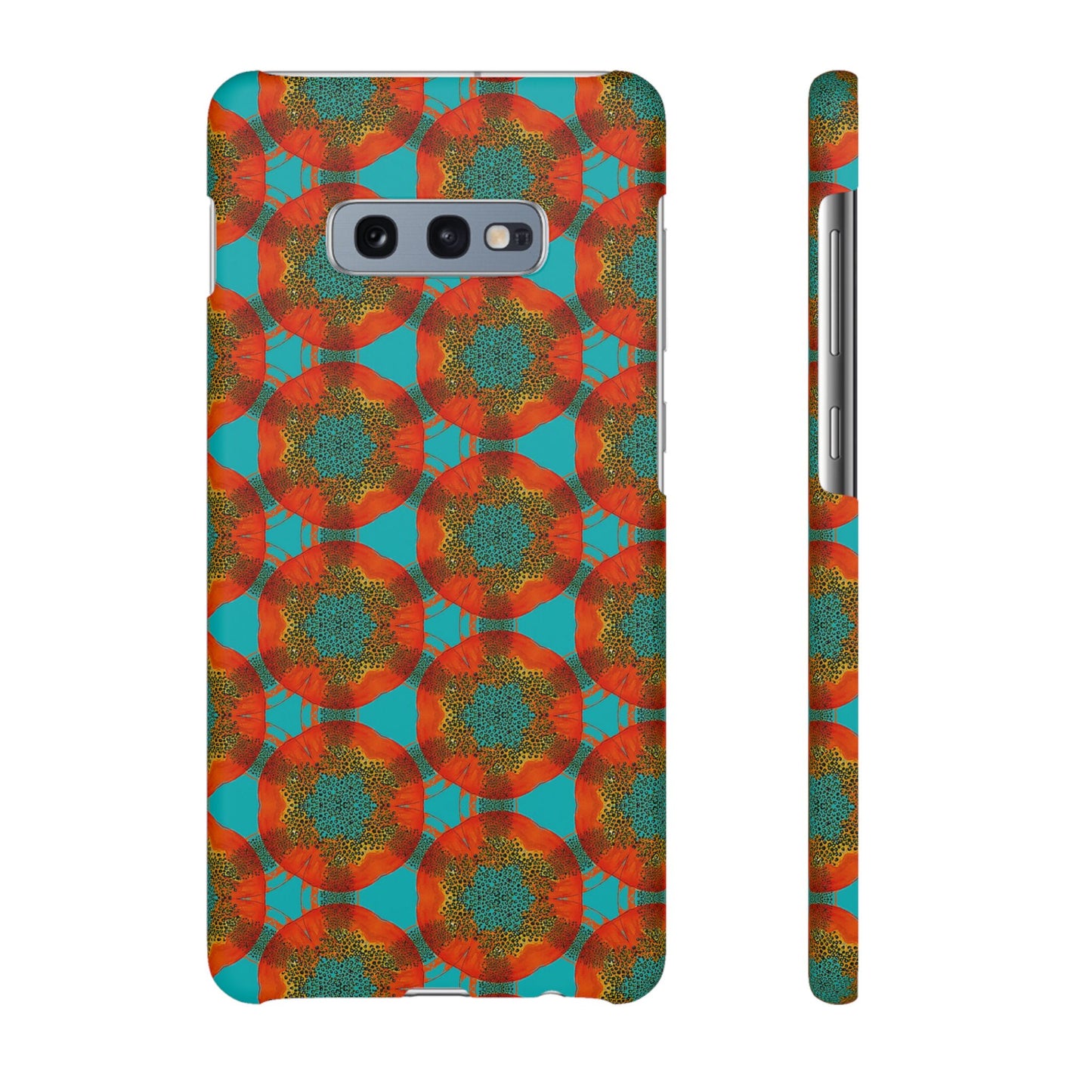 Snap Phone Case - Papaya Watercolor