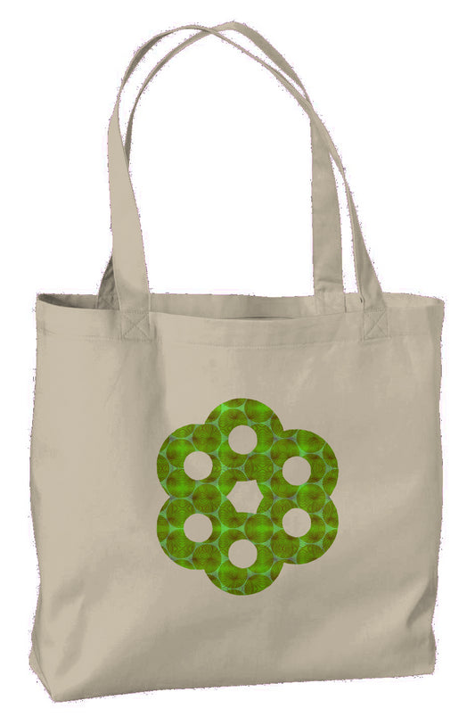 Eco Large Tote - Agave Honeycomb