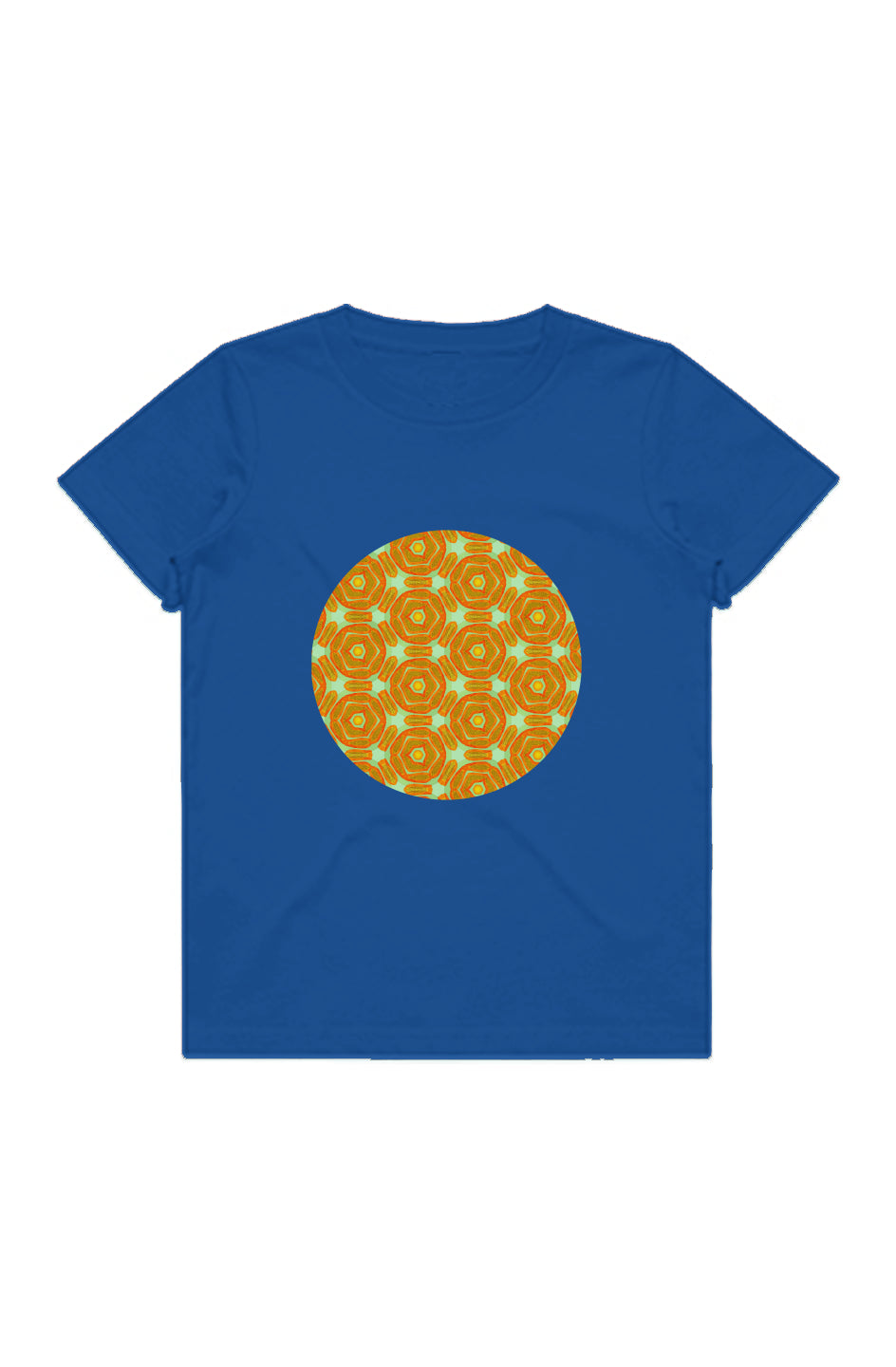 Youth Staple Tee - Extra Papaya Circle