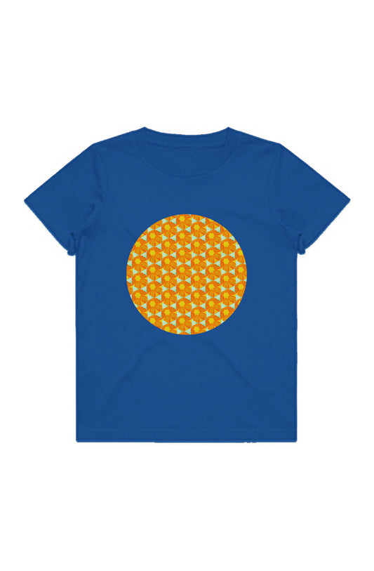 Youth Staple T-Shirt - Papaya Sunflower