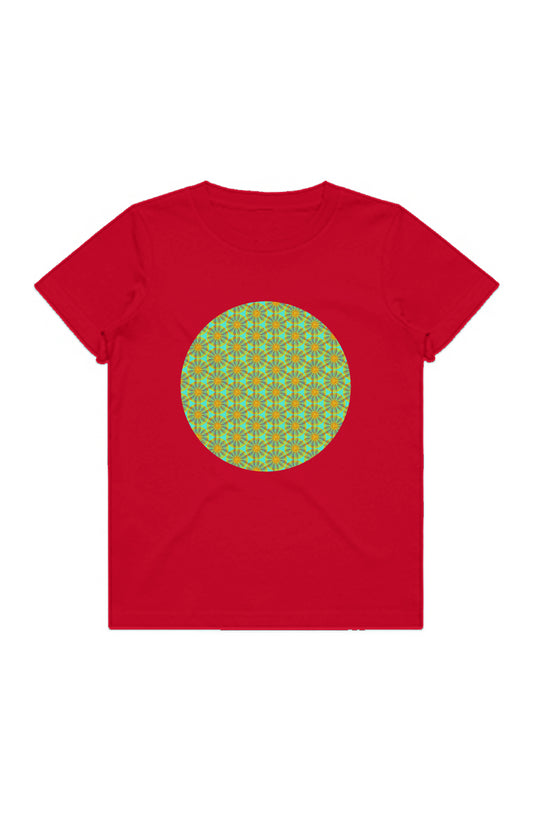 Youth Staple Tee - Iyasare Leaf Circle