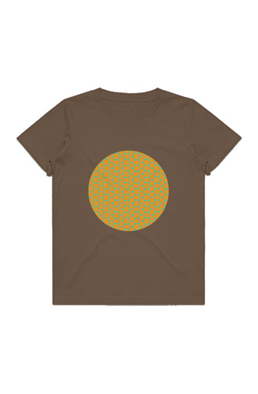 Youth Staple T-Shirt - Lemon Bubble Circle