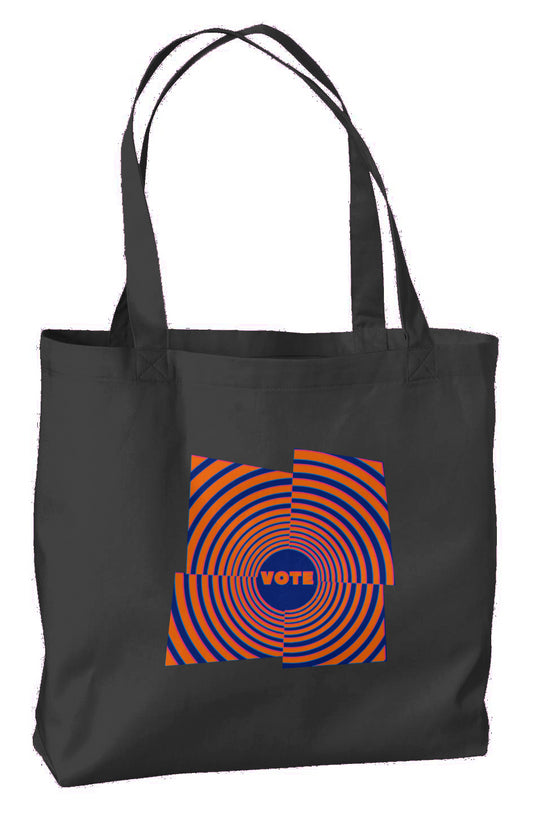 Eco Large Tote - Psychedelic Vote Pop