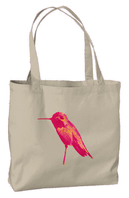 Eco Large Tote - Hummingbird