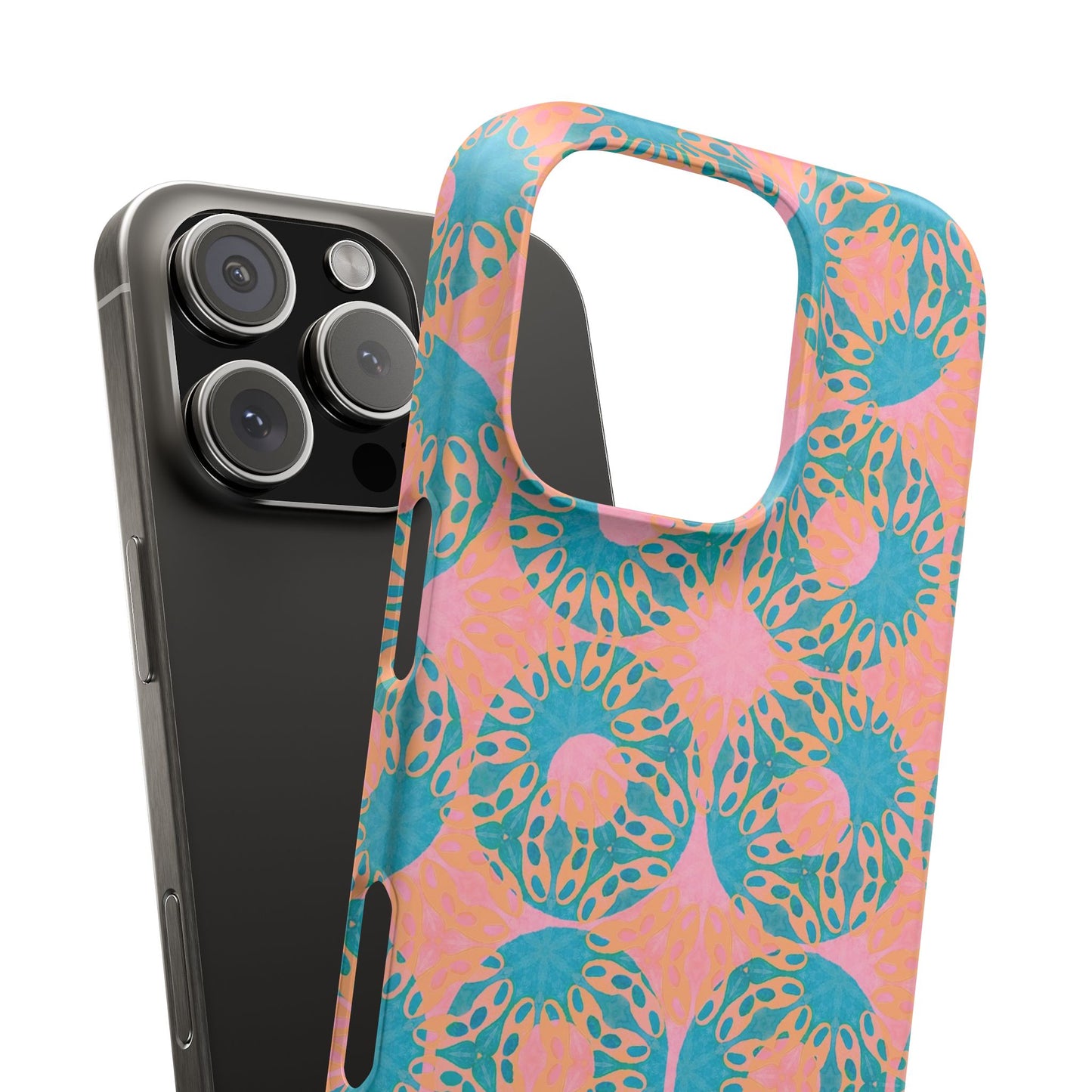 Snap Phone Case - Strawberry Donut
