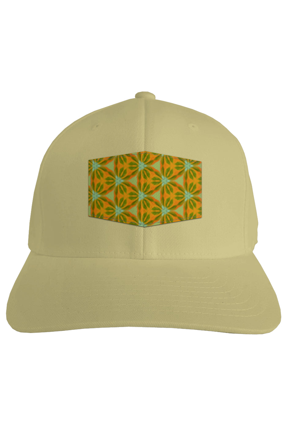 Fitted Baseball Cap - Cut & Sewn Isa Leaf
