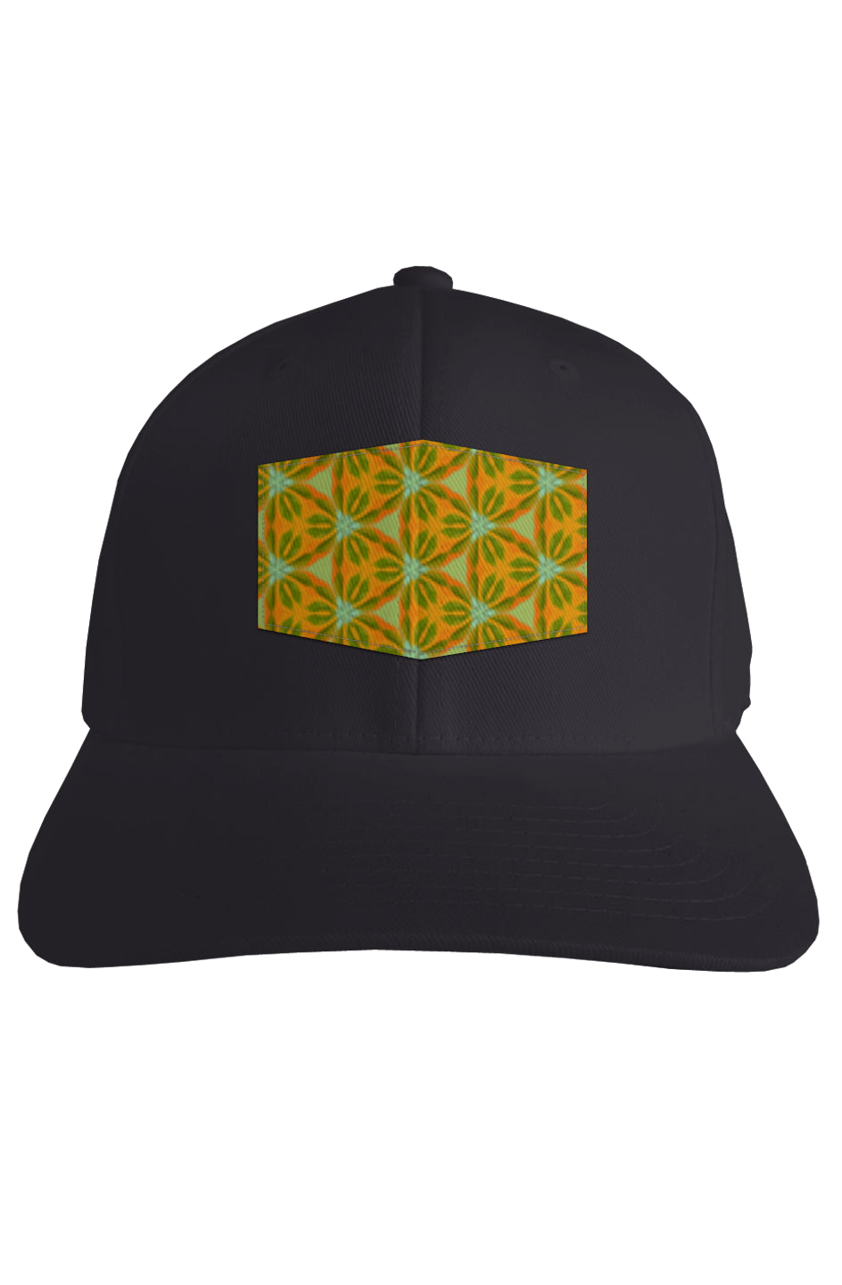 Fitted Baseball Cap - Cut & Sewn Isa Leaf