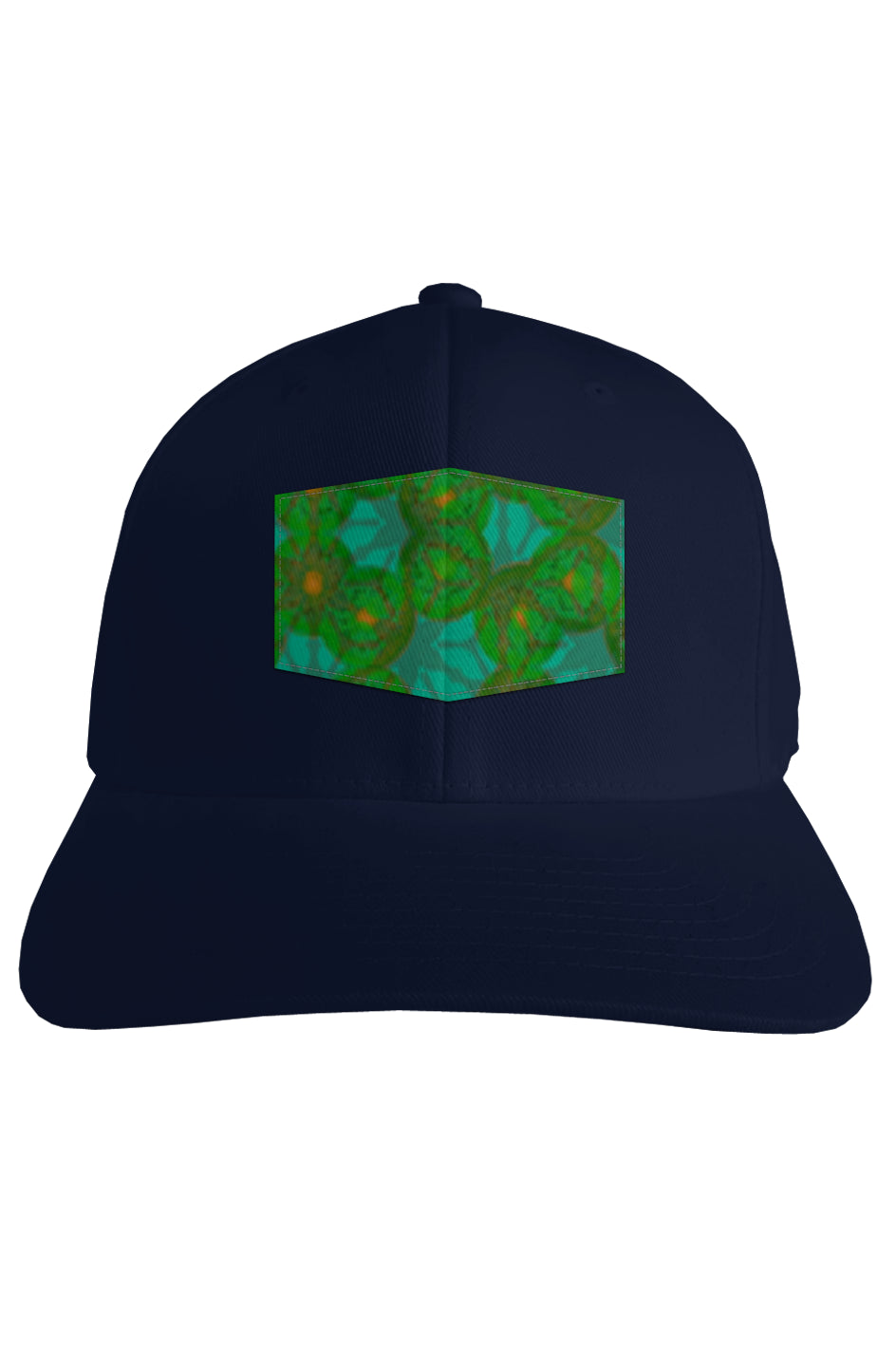 Fitted Baseball Cap - Cut & Sewn Kiwi Pattern