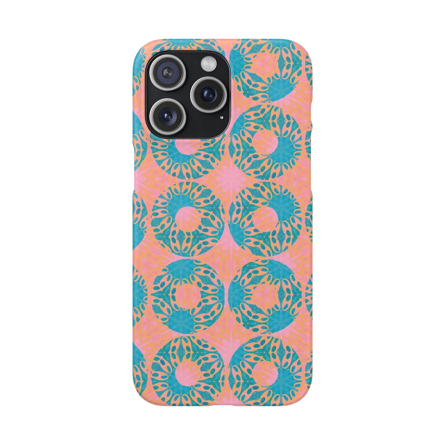 Snap Phone Case - Strawberry Donut
