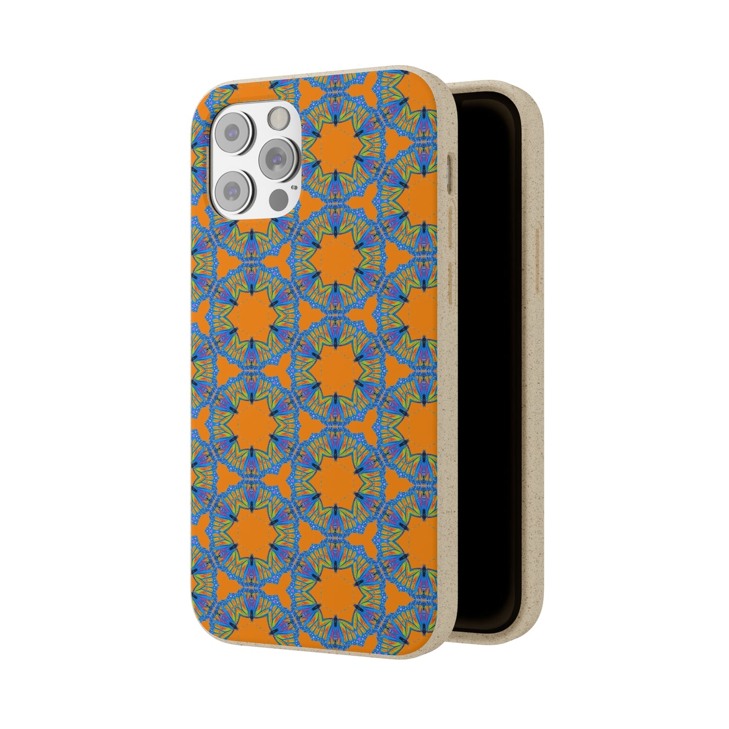 Biodegradable Phone Case - Butterfly Mandala
