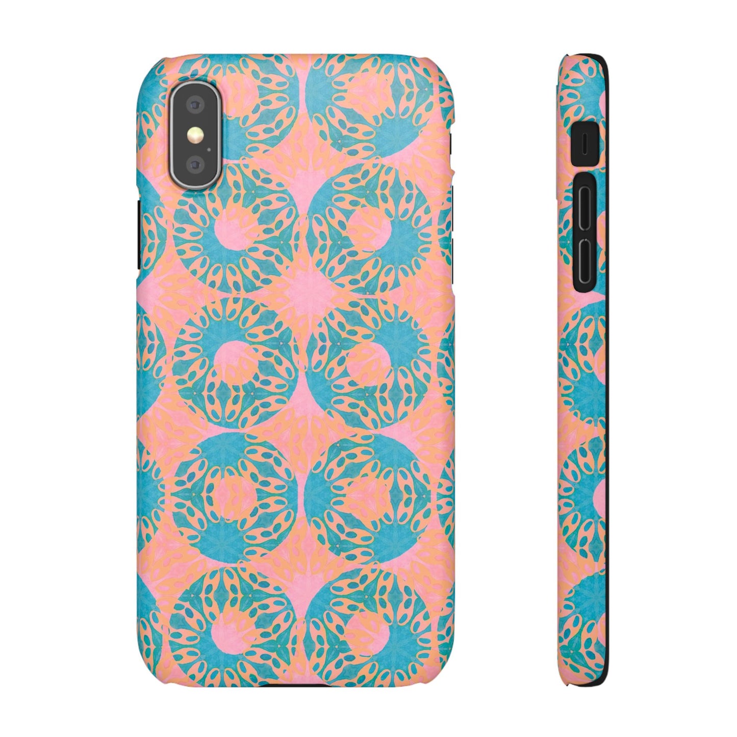 Snap Phone Case - Strawberry Donut